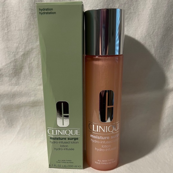 💦NIB💦 CLINIQUE Moisture Surge Hydro-Infused Lotion 6.7 fl oz 💦FULL SIZE💦 - Picture 6 of 7